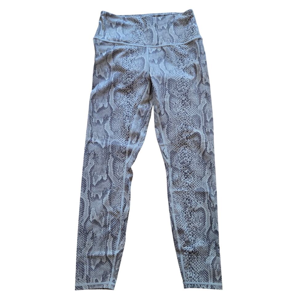 Varley Snake Print Gray Leggings Size: S